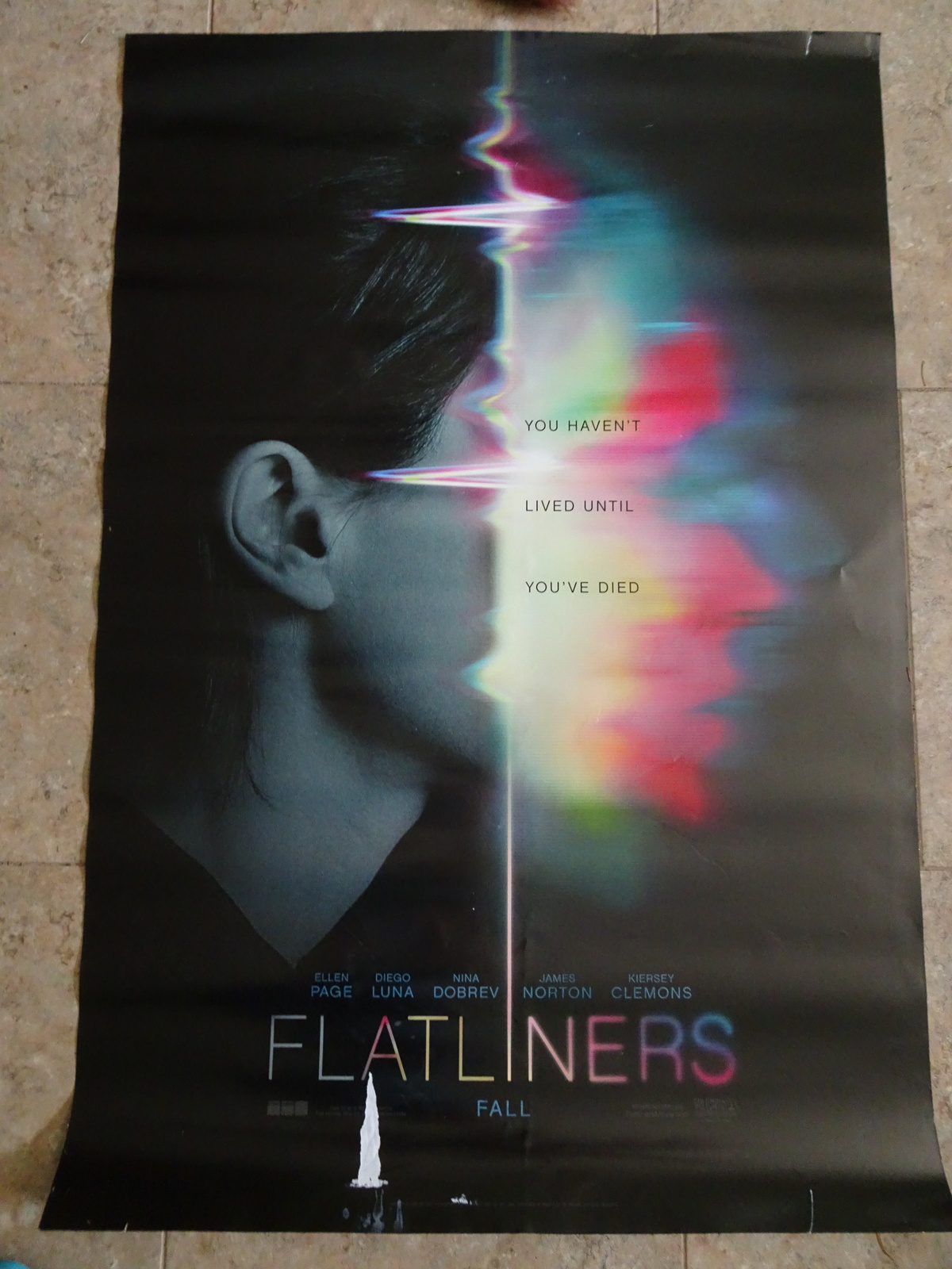 FLATLINERS - MOVIE POSTER WITH ELLEN PAGE - ADVANCE - $5.00
