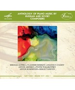 Anthology of Pno Music By Russian &amp; Soviet 8 [Audio CD] GLINKA / REBIKOV... - $11.76