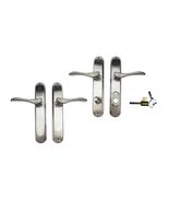 Pella Active Right / Inactive Left Hand Keyed Set Hinged Door Keys- Sati... - $949.95