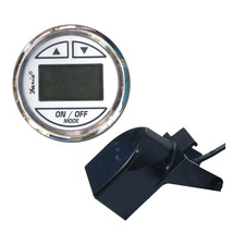 Faria Chesapeake White SS 2&quot; Depth Sounder w/Transom Mount Transducer [13850] - £144.25 GBP