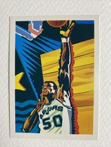 1990-91 Hoops Basketball Card #378 David Robinson - $1.00