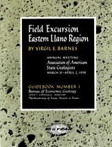 Field Excursion Eastern Llano Region by Virgil E. Barnes - Texas Geology - £15.60 GBP
