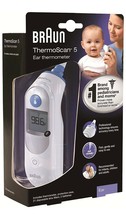 NEW! Braun ThermoScan 5 IRT6020 Digital Ear Thermometer - £48.35 GBP