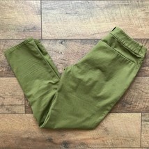 Kate Spade Saturday Olive Green Ankle Cropped Pant sz 0 EUC - £19.28 GBP