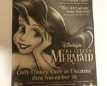 Disney The Little Mermaid Tv Guide Print Ad  TPA23 - £4.66 GBP