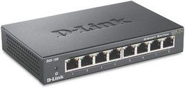 D Link DGS 108 8 Port Gigabit Ethernet Switch - $79.07