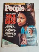 Vintage People Magazine Anita Hill Sex and The Boss Redd Foxx 1991 90s 1990s VTG - £7.82 GBP
