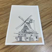 Vintage Lot of 4 Artist Holland RembrandtTravel Mill Windmill Postcard K... - £11.87 GBP