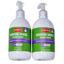 2 Pk O&#39;keeffe&#39;s Working Hands Hand Soap Soothing Lavender Oil Moisturizi... - £20.53 GBP