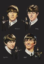 Beatles Capitol Records 1964 24 x 33 Portfolio Reproduction Poster - Rock Music - £35.41 GBP