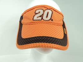Orange Joe Gibbs Racing NASCAR Tony Stewart 20 Adjustable Visor - Good Condition - £7.71 GBP
