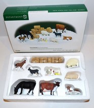 Department 56 #56588 Farm Animals New England Village Series Accessories In Box - £33.94 GBP
