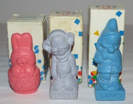 Three Vintage Avon Kids Soap Figurines, Disney &amp; Bunny- NOS - £4.75 GBP