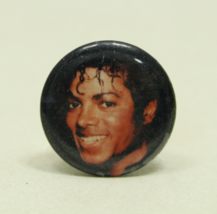 Vintage MICHAEL JACKSON Pin Button 1.25&quot; Badge Pinback - £6.11 GBP
