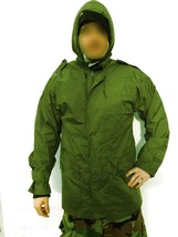 1980s Danish Army waterproof Parka military coat jacket raincoat rain gear M84 - £15.73 GBP+