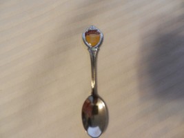 Alabama State Map Collectible Silverplated Spoon Made in Japan - £15.73 GBP