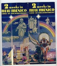 2 Weeks in New Mexico Vacation Booklet 1938 Land of Enchantment - £20.11 GBP