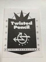 Milton Bradley Magic Works Original Manual for Twisted Pencil - £10.97 GBP