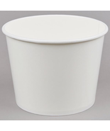 5 Lb. White Disposable Paper Ice Bucket - 150/Case - €143,03 EUR