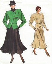 Vogue Sewing Pattern 9762 Jacket Skirt Misses Size 6-10 - £8.55 GBP