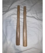 QTY 2 14 INCH NATURAL WOODEN MACHINIST / BALL-PEEN / HAMMER REPLACEMENT ... - £10.80 GBP