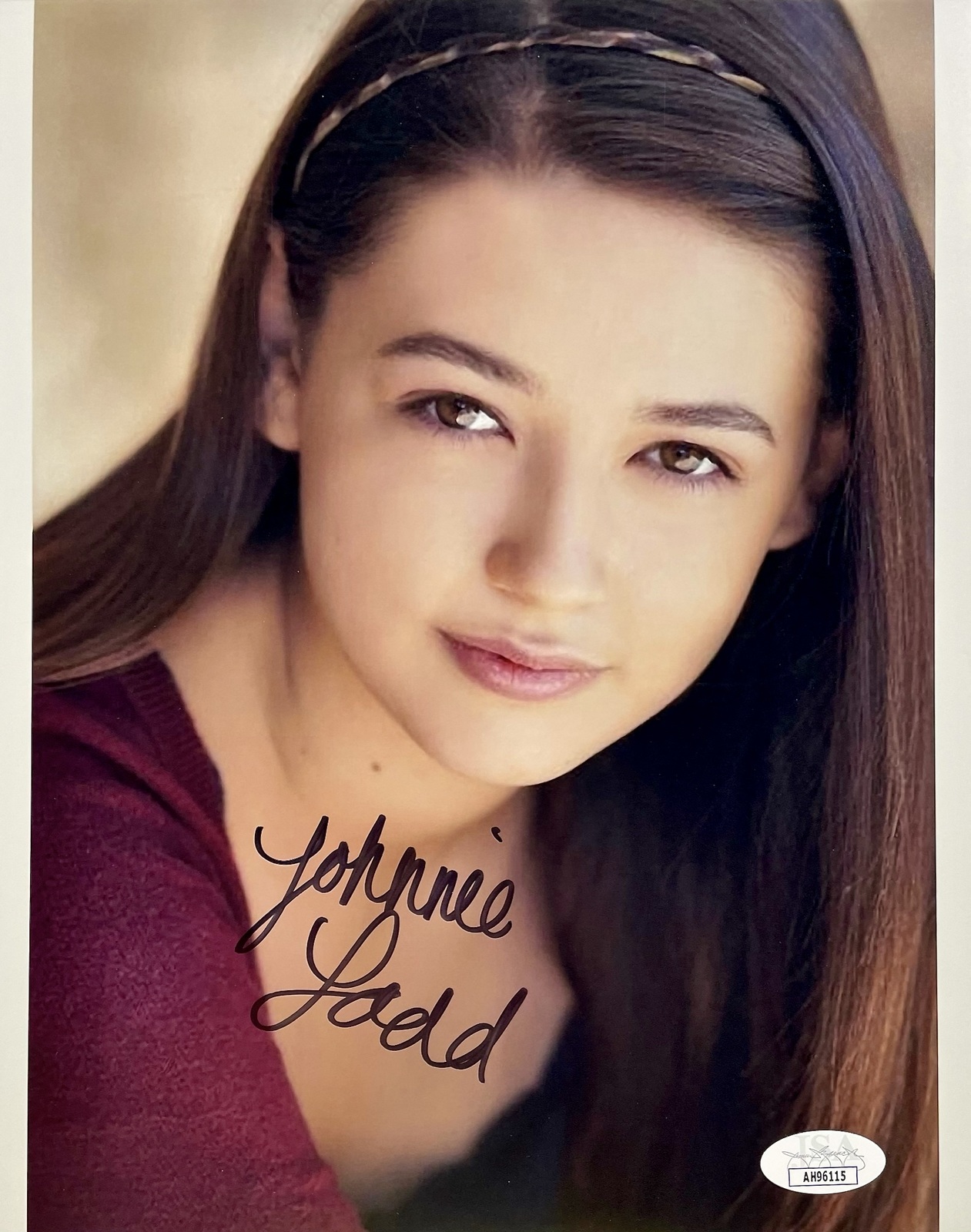 JOHNNIE LADD SIGNED Autographed 8x10 PHOTO TABLE 58 Melissa &amp; Joey JSA C... - $49.99