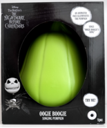 The Nightmare Before Christmas 12&quot; Oogie Boogie Animated Singing Pumpkin... - $69.29