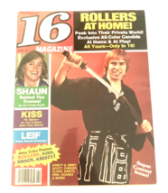 16 Magazine April 1978 Shaun Cassidy, Kiss and Bay City Rollers Vintage - £29.21 GBP