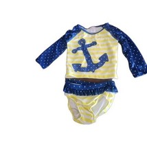 NWT Gymboree 2 Pce Nautical Rash Guard Swimsuit Set  - $369.50 MXN