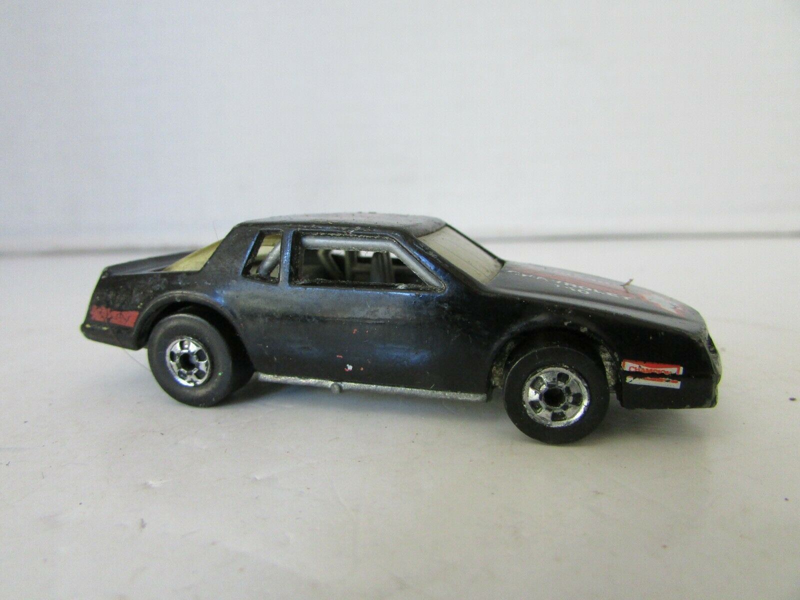 Primary image for MATTEL DIECAST CAR 1988 CHEVROLET 350 BLACK STOCK CAR  #3 MALAYSIA 3" L  H2