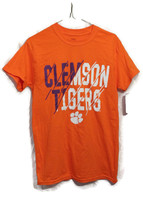 Orange Sport T Shirt Clemson Tigers New with Tags Cotton - $14.99