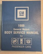 1986 General Motors Body By Fisher ORIGINAL NOT REPRINT NEAR MINT - $93.00