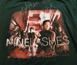 Nine Lashes Christian Heavy Metal Band Concert Tour T Shirt Size Medium ... - £58.92 GBP