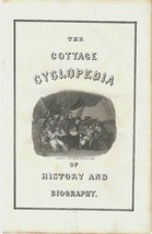 Engraving Antique Columbus Discovers America 1871 The Cottage Encyclopedia 6x9 - £31.20 GBP