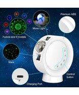 Star Galaxy Projector,LED Colorful Starry Projection Lamp +Timer &amp; Remot... - $287.32 MXN