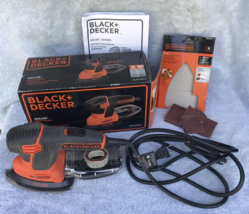 BLACK &amp; DECKER Mouse Detail Sander w/ Dust Collector Compact Corded BDEM... - £7.74 GBP