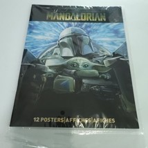 The Mandalorian Star Wars Book 12 Different Posters Baby Yoda Mando Bo K... - £19.71 GBP