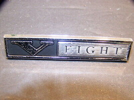 1965 - 72 Dodge Plymouth V Eight Fender Emblem Oem #2579612 66 67 68 69 70 71 - £34.71 GBP