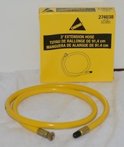 Cherne 274038 Three Foot Air Test Extension Hose Color Yellow - £12.98 GBP