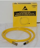 Cherne 274038 Three Foot Air Test Extension Hose Color Yellow - £12.67 GBP