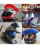 Creative Personality Motorcycle Electric Helmet Decoration Mohawk Wig Ha... - £27.52 GBP