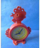 Vintage USSR Soviet Plastic Toy CLOCK Watch Rooster Cock Soviet Union to... - £9.71 GBP