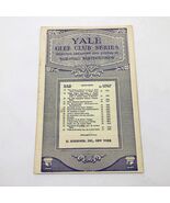 1936 Yale Glee Club Series De Animals a-Comin&#39; Music Booklet 11 pages Vi... - $16.43 CAD