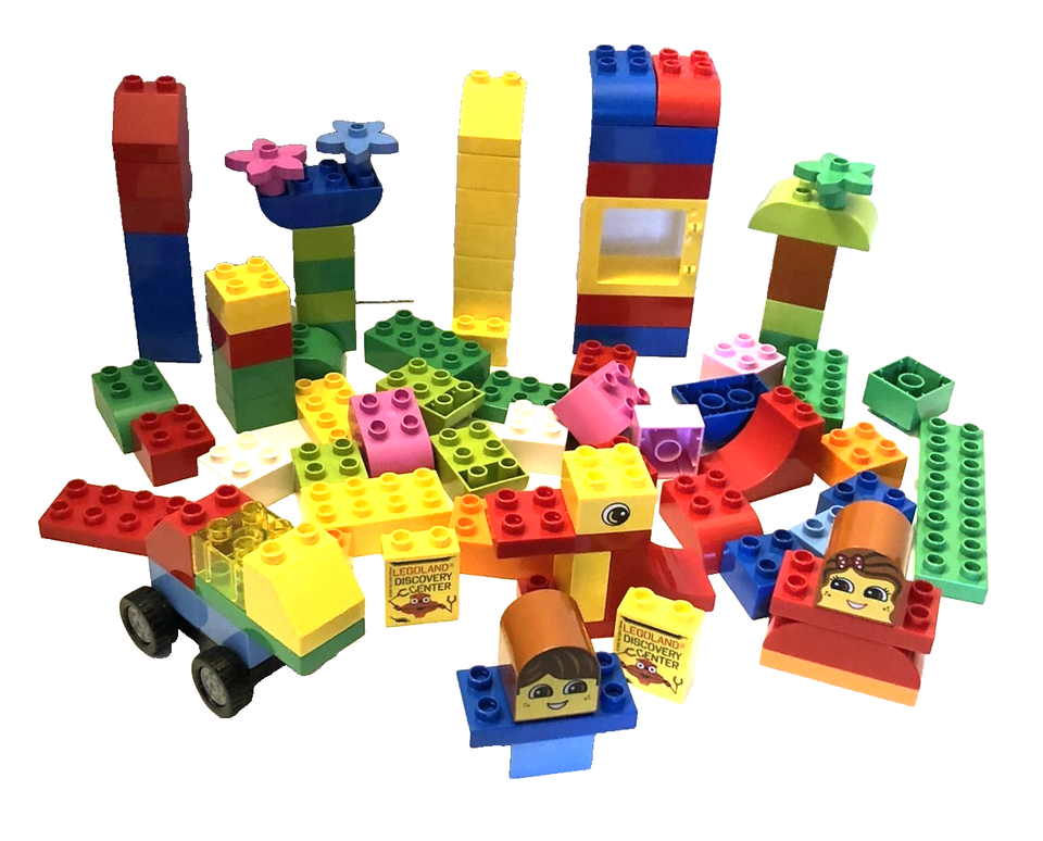 LEGO Duplo Fun With Bricks Set 4627, Ages 2-5, 80+ Pieces, Almost Complete - $18.95