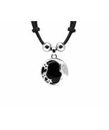 Mia Jewel Shop Crescent Moon and Stars Round Silver Metal Healing Gemsto... - $327.89 MXN