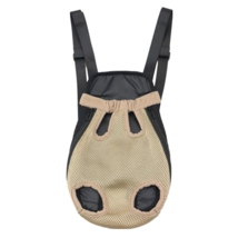 Anywags Pet Carrier Large Light Coffee Denim Backpack for Outdoor Travel... - $38.50