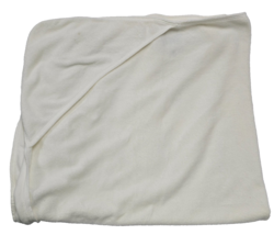 VTG  80s 90s Carter&#39;s Hooded Hood Towel Blanket White Cotton Terry Unise... - $453.96 MXN