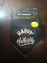 Happy Halloween Pet Bandana glows in the dark medium - $10.77