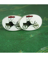 Antique Model T Cufflinks Vintage Car Victorian Automobile Men&#39;s Novelty... - £51.36 GBP