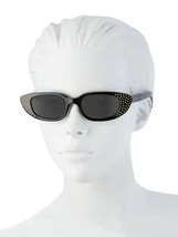 CELINE CL4144U 01A 51MM Studded Cat Eye Women&#39;s Sunglasses - £239.01 GBP